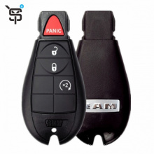 semi-smart card remote control key For Jeep For Chrysler For Dodge with 46chip 434MHZ (auto cart start)